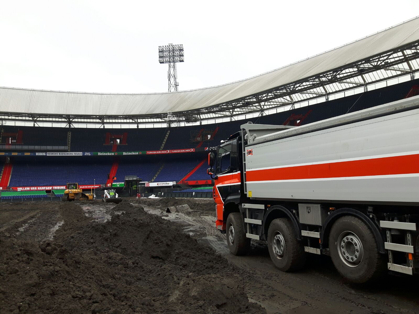 Voorbereidend werk voor Monster Jam