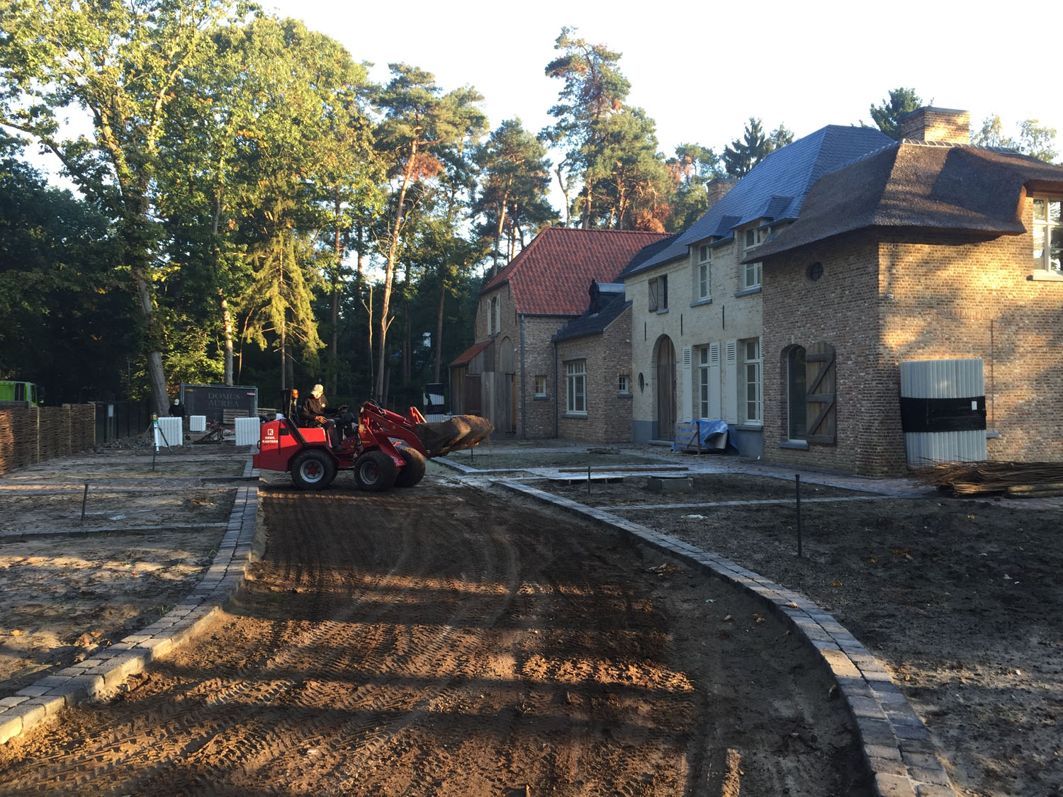 Aanleg tuin bij villa in Oud-Turnhout (B)